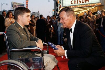 John Wayne Saw A Wheelchair At His Movie Premiere—What He Did Next Changed A Life Foreve