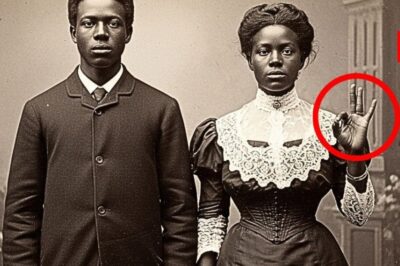 It Was Just a Portrait of a Young Couple in 1895 — But Look Closely at Her Hand-HG