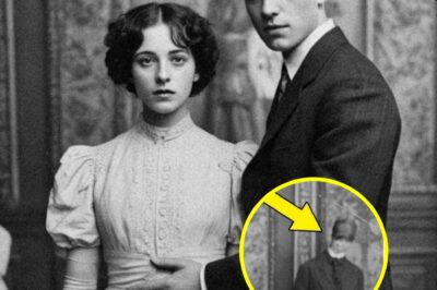 The 1906 wedding photo looked perfect—until the groom’s hand exposed a secret that stunned everyone