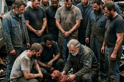 The Heartbreaking Reason Twelve Tough Mechanics Buried A Chewed Rubber Toy In A Muddy Junkyard