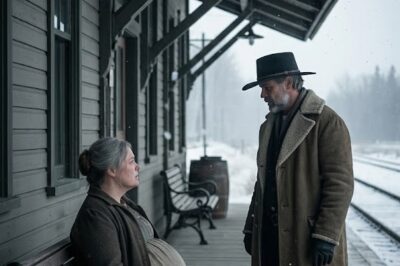 Too Old and Pregnant, She Was Left on the Platform, Until a Stranger Whispered, ‘You’re Mine Now’