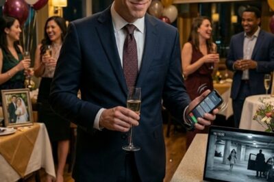 AT MY PROMOTION PARTY, MY WIFE DISAPPEARED FOR 40 MINUTES — PARKING LOT SECURITY CAMERA FOOTAGE DESTROYED MY MARRIAGE.