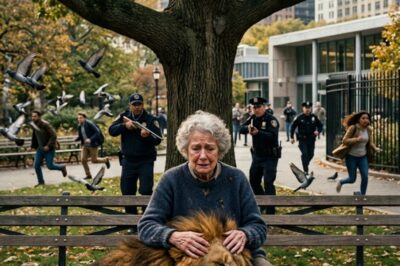 A LION ESCAPED THE ZOO — EVERYONE RAN EXCEPT ONE OLD WOMAN… WHAT HAPPENED NEXT LEFT THEM SPEECHLESS