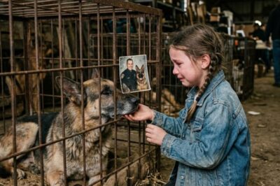 A FALLEN OFFICER’S DAUGHTER SHOWED UP ALONE AT A POLICE DOG AUCTION — WHAT SHE WANTED SHOCKED EVERYONE