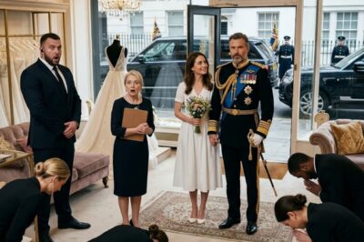 THEY MOCKED ME FOR “NOT BELONGING” IN A BRIDAL SHOP — THEN MY FIANCÉ ARRIVED WITH A ROYAL MOTORCADE