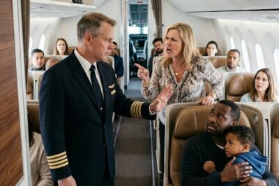 PASSENGER PUBLICLY HUMILIATES BLACK SINGLE DAD IN FIRST CLASS — THEN THE PILOT STEPS OUT, STOPS EVERYTHING, AND TURNS THE ENTIRE CABIN SILENT.