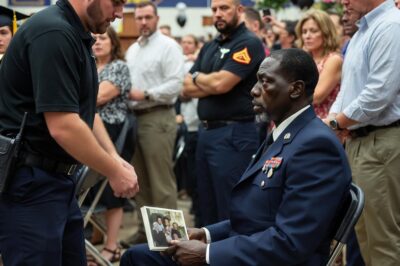 THEY TRIED TO REMOVE A BLACK MARINE FROM HIS SON’S GRADUATION—THEN SIX MEN STOOD UP AND THE ENTIRE GYM WENT SILENT