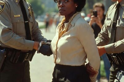 THEY HANDCUFFED A BLACK WOMAN FOR READING ON A PARK BENCH… THEN THE OFFICERS WALKED INTO COURT AND SAW HER ON THE JUDGE’S BENCH