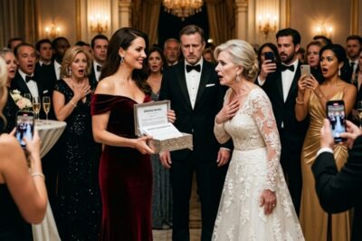 HER MOTHER-IN-LAW GAVE HER DIVORCE PAPERS AS A “PRESENT” — SHE TURNED IT INTO THEIR BIGGEST MISTAKE