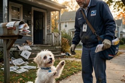 A DESPERATE PUPPY RAN TO A MAILMAN FOR HELP — WHAT HE FOUND NEXT LEFT THE WHOLE TOWN IN TEARS