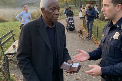 THEY STOPPED AN ELDERLY BLACK MAN IN THE PARK… THEN LEARNED HE WAS A RETIRED FEDERAL JUDGE