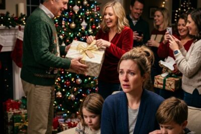 ON CHRISTMAS EVE, MY DAD GAVE GIFTS TO EVERYONE IN THE FAMILY—EXCEPT MY CHILDREN… BUT HIS REASON SHOCKED US ALL