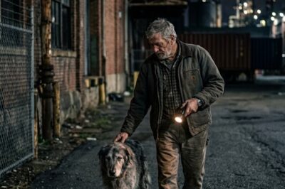 An old dog named Tsar was abandoned when its legs could no longer bear the strain. For eleven years, Tsar wandered the same industrial area, like a loyal shadow of a night watchman. The truth behind it brought tears to everyone’s eyes.