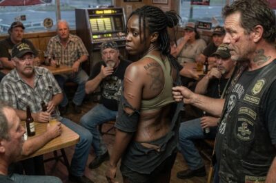 THEY THOUGHT SHE WAS JUST A TIRED BLACK SERVER UNTIL A BIKER GANG TORE HER SHIRT AND EXPOSED THE TRUTH THEY WERE NEVER READY FOR