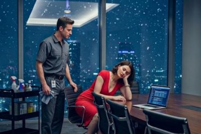 The CEO Pretended to Sleep to Test Single Dad Janitor — But What He Did Saved Her Collapsing Company