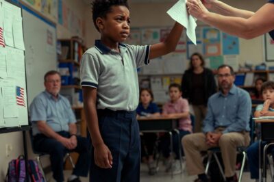 THEY CALLED HIM A LIAR IN FRONT OF THE WHOLE CLASS. THEN A FOUR-STAR GENERAL WALKED THROUGH THE SCHOOL DOORS AND CHANGED EVERYTHING.