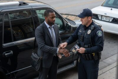 HE CUFFED A BLACK MAN ON A QUIET STREET—  THEN WALKED INTO WORK THE NEXT MORNING AND SAW HIM AT THE HEAD OF THE TABLE.  THE MAN HE PROFILED WAS NOW THE ONE REVIEWING HIS ENTIRE CAREER.