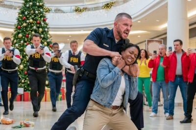 COP CHOKED BLACK WOMAN IN MALL — SECONDS LATER, FEDERAL AGENTS SURROUNDED HIM