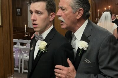 Twenty minutes before the wedding, her father whispered seven words—and Jordan realized he was in big trouble.