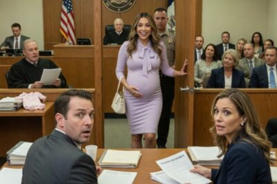 During Divorce Hearing, My Wife Walked In Pregnant – Smiling, When She Saw My Lawyer Her Body Shook