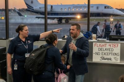 “Get the Hell Out,” Airport Staff Kicked Out the Single Dad — Seconds Later, His Private Jet Landed