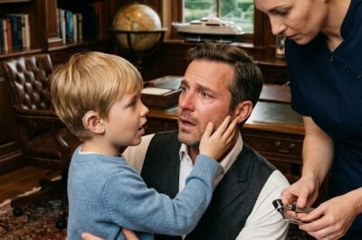 The Billionaire’s Deaf Son Whispered “Dad” for the First Time—After a Housekeeper Pulled Something Dark From His Ear and Exposed a Secret That Changed Everything