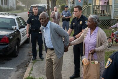 THEY HANDCUFFED TWO ELDERLY BLACK GRANDPARENTS FOR CARRYING APPLES AND BREAD — BUT THE VIDEO EXPOSED A SECRET THAT SHOOK AN ENTIRE CITY