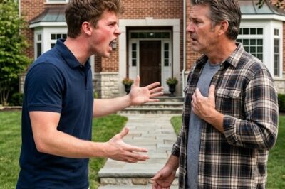 “This Is My Wife’s House, Not Yours!” My Son Shouted At Me, Forgetting I Paid For Every Brick. I…