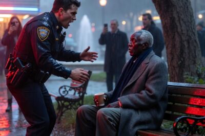 HE THOUGHT HE WAS HARASSING JUST AN OLD MAN ON A PARK BENCH. HE ACCIDENTALLY PUT AN ENTIRE CITY ON TRIAL.