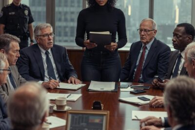 THE WOMAN THEY MOCKED IN THE BOARDROOM OWNED THE COMPANY BY NOON