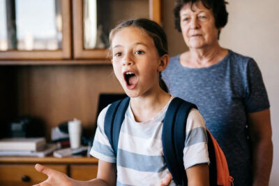 My 10-Year-Old Had Been Talking About Our Trip Nonstop. Two Days Before We Left, My Mom Arrived And