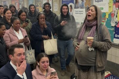They Laughed at the Homeless Pregnant Woman Then Froze When She Sang a Song That Made Everyone Shed