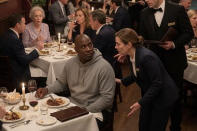 They Mocked the Man in the Hoodie at a Luxury Restaurant… Then the Whole Room Realized It Was Shaquille O’Neal