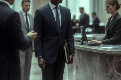 THEY MADE HIM WAIT FOR HOURS IN SILENCE UNTIL THE ENTIRE BANK REALIZED HE WAS THE MAN HOLDING THEIR FUTURE