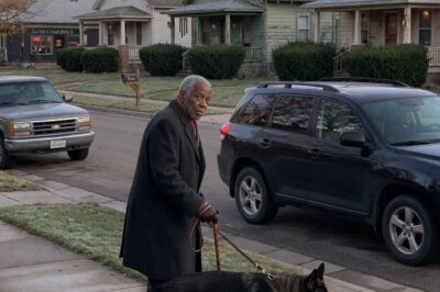 They Followed an 85-Year-Old Veteran and His Dog… Then the Whole Town Found Out Why