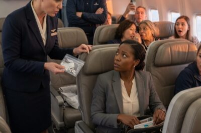 They Humiliated a Black Woman in First Class… Then the Entire Plane Found Out She Was CIA