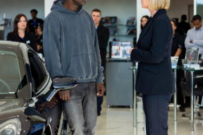 THE MAN IN THE HOODIE THEY TRIED TO THROW OUT OWNED THE ENTIRE SHOWROOM