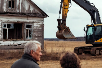 Elderly Couple Returns to Destroy Their Abandoned House — But What They Found Changed Everything!