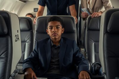 THEY TRIED TO TAKE SEAT 2A FROM A 14-YEAR-OLD BLACK BOY — THEN ONE PHONE CALL CHANGED EVERYTHING