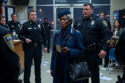 HE PUNCHED HER IN PUBLIC. THEN THE WHOLE POLICE STATION WENT SILENT.