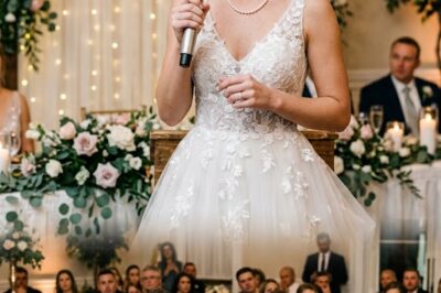 They Insulted My Father at My Wedding… So I Made One Announcement That Ruined Them