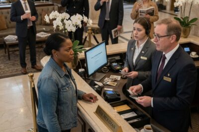 THEY TOLD HER SHE DIDN’T BELONG IN THE HOTEL SHE BUILT.  FIVE MINUTES LATER, THE BLACK WOMAN THEY HUMILIATED REVEALED SHE WAS THE BILLIONAIRE CEO.