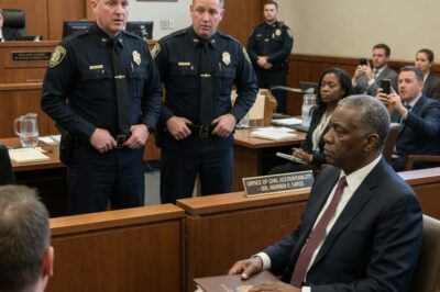 THE OFFICERS LAUGHED WHEN THEY HANDCUFFED HIM IN PUBLIC — LESS THAN 24 HOURS LATER, THEY WALKED INTO COURT AND REALIZED THEY HAD ARRESTED THE MAN WHO COULD END THEIR CAREERS