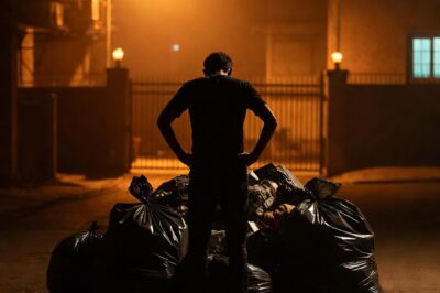 I Came Home From a Business Trip To Find My Stuff in Garbage Bags at the Gate.