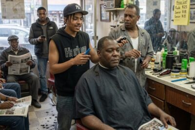 HE SLAPPED A QUIET MAN IN A HARLEM BARBERSHOP…  ONE WEEK LATER, THE WHOLE NEIGHBORHOOD LEARNED WHO THAT MAN REALLY WAS