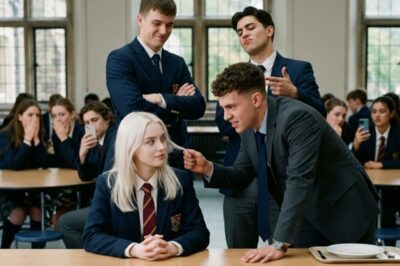 THEY THOUGHT THE NEW GIRL WAS AN EASY TARGET — SECONDS LATER, THE WHOLE SCHOOL WAS IN SHOCK