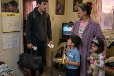 Son Returned After 9 Years… and Found His Mother Raising Two Children He Didn’t Know!