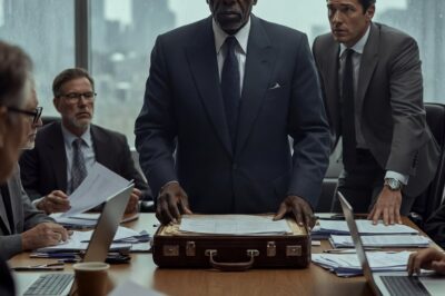 THE JANITOR THEY MOCKED WALKED INTO THE BOARDROOM AND SAID THREE WORDS THAT DESTROYED A CEO