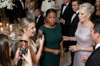 SHE SLAPPED THE WRONG WOMAN AT THE GETTY GALA