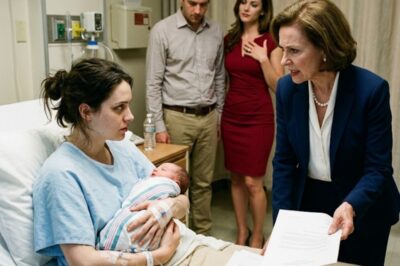 SHE HAD JUST GIVEN BIRTH — THEN HER IN-LAWS HANDED HER DIVORCE PAPERS… NOT KNOWING WHO SHE REALLY WAS